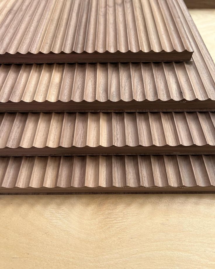 WOODEN FLUTED PROFILES (HARDWOOD)