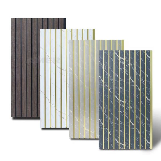 CHARCOAL FLUTED PANELS