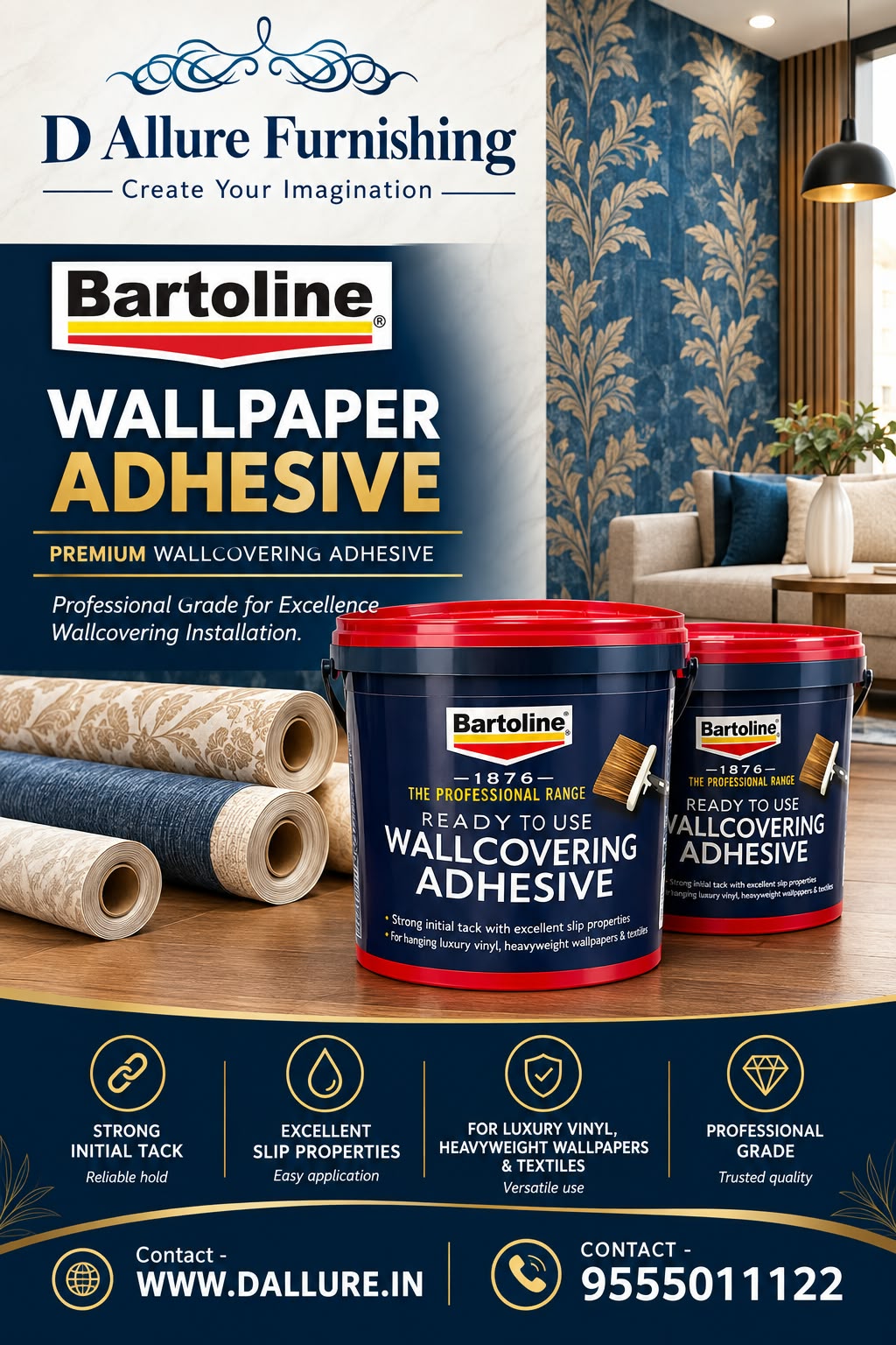 WALLPAPER ADHESIVE - IMPORTED